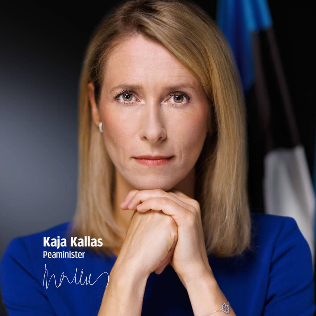 Kindlates kätes Eesti Kaja Kallas