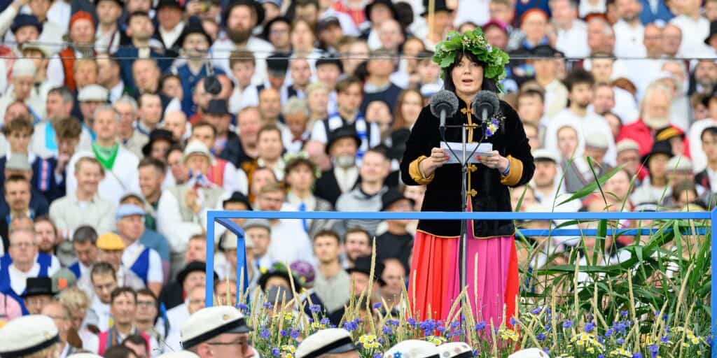 Kultuuriminister Heidy Purga XVIII laulupeol 6. juulil
